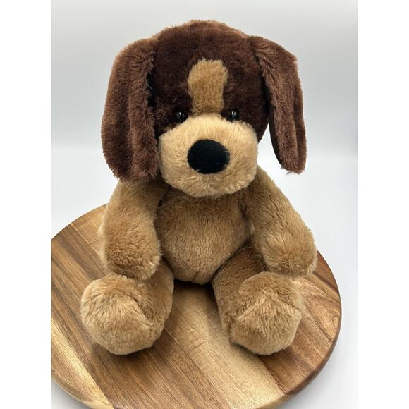 Build-A-Bear Workshop Brown Tan Puppy Dog Plush Stuffed Animal Toy 15" 2013 Soft - Picture 2 of 11